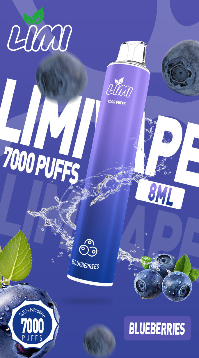 【買10贈1】LIMI拋棄式7000口 一次性電子霧化棒