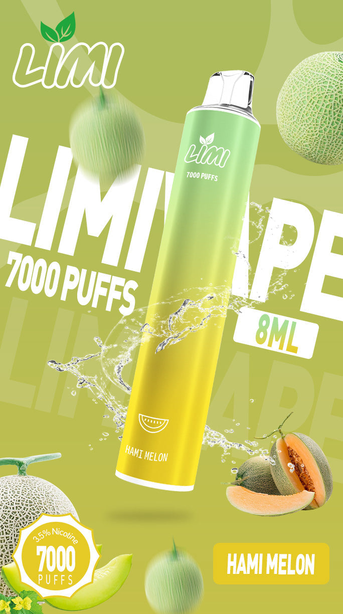 【買10贈1】LIMI拋棄式7000口 一次性電子霧化棒
