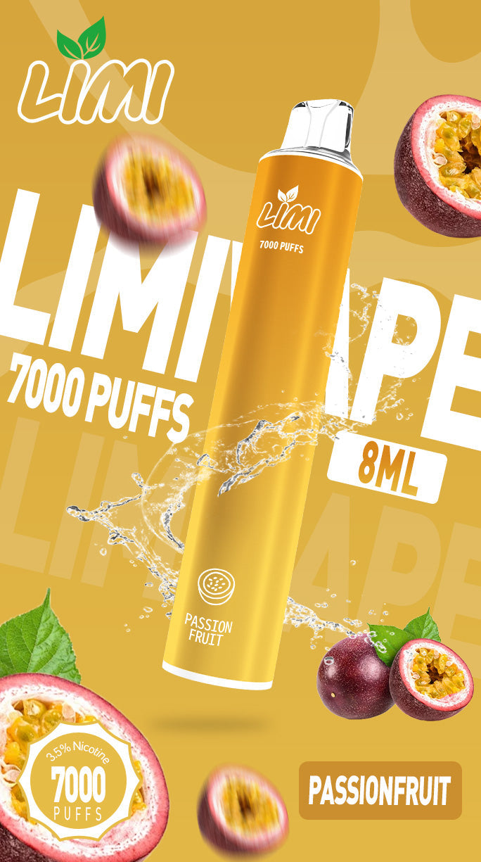 【買10贈1】LIMI拋棄式7000口 一次性電子霧化棒