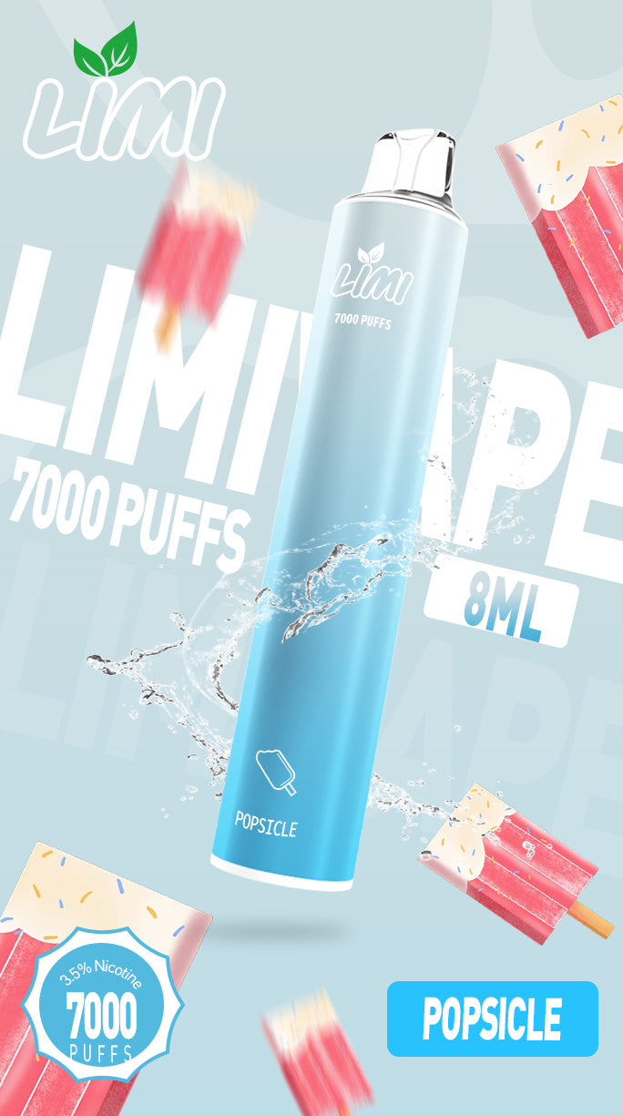 【買10贈1】LIMI拋棄式7000口 一次性電子霧化棒