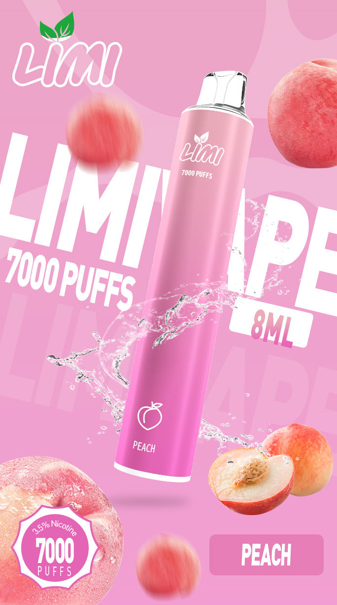 【買10贈1】LIMI拋棄式7000口 一次性電子霧化棒