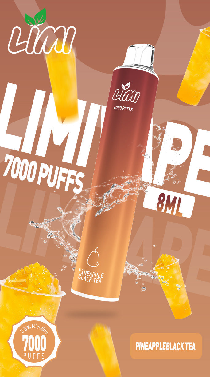 【買10贈1】LIMI拋棄式7000口 一次性電子霧化棒