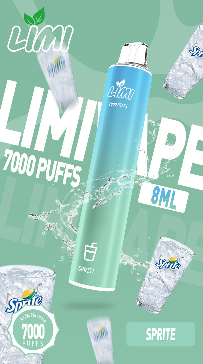 【買10贈1】LIMI拋棄式7000口 一次性電子霧化棒