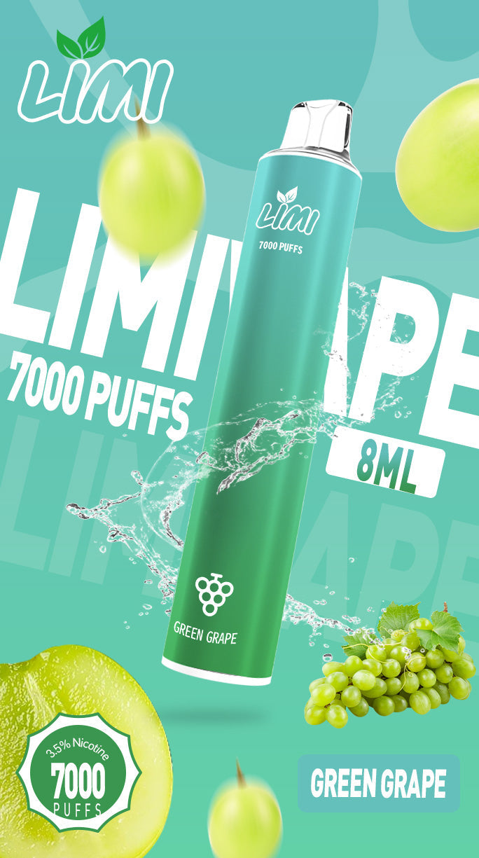 【買10贈1】LIMI拋棄式7000口 一次性電子霧化棒