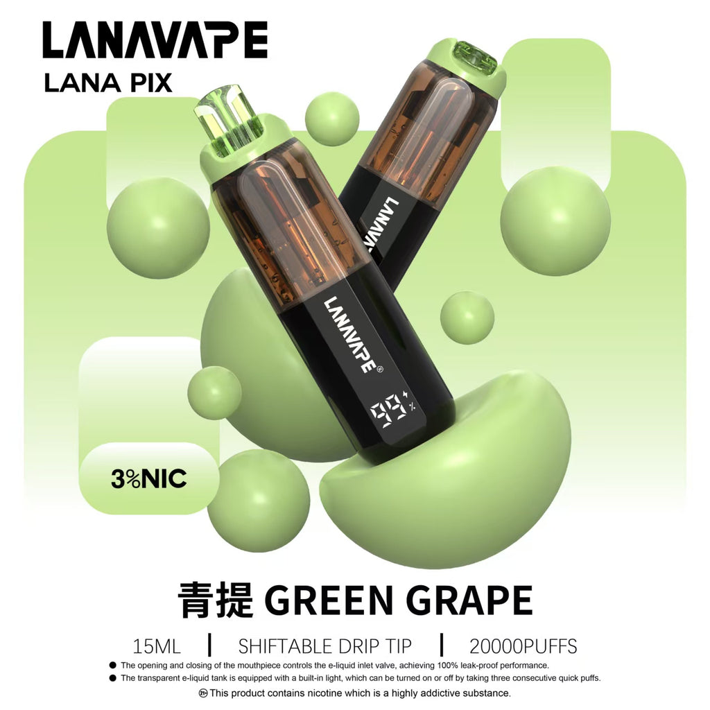 LANA PIX拋棄式20000口 閃光彈一次性電子煙