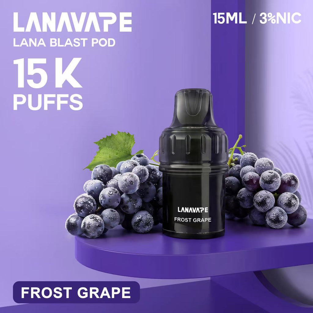 【買三贈主機】LANA換彈拋棄式 15000口 智能雙顯熒屏