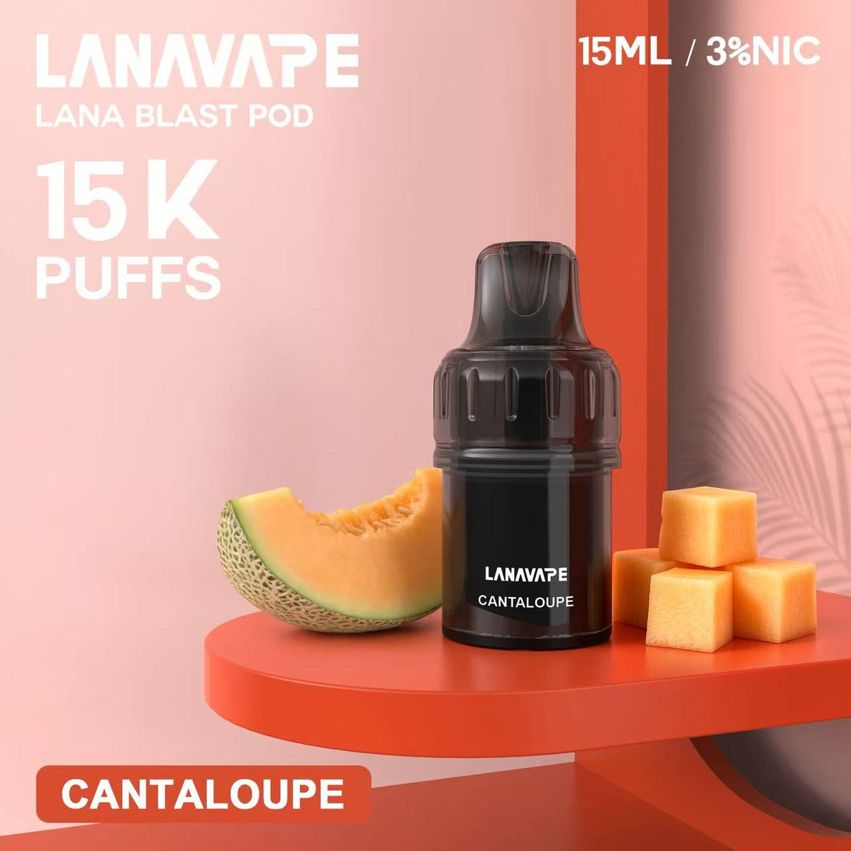 【買三贈主機】LANA換彈拋棄式 15000口 智能雙顯熒屏