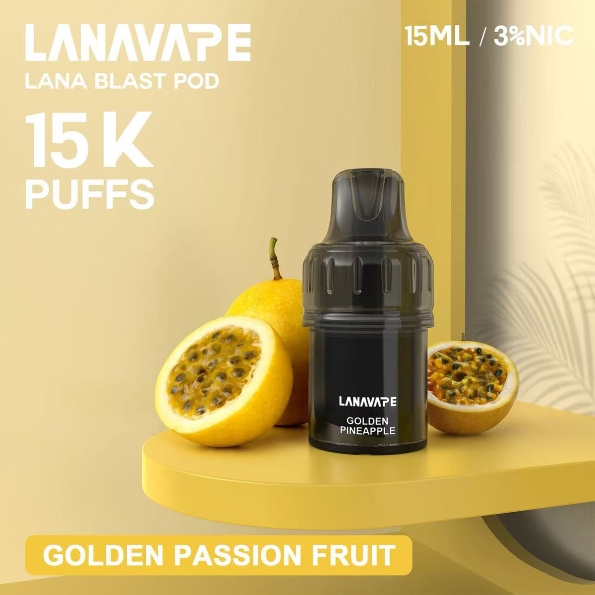 【買三贈主機】LANA換彈拋棄式 15000口 智能雙顯熒屏