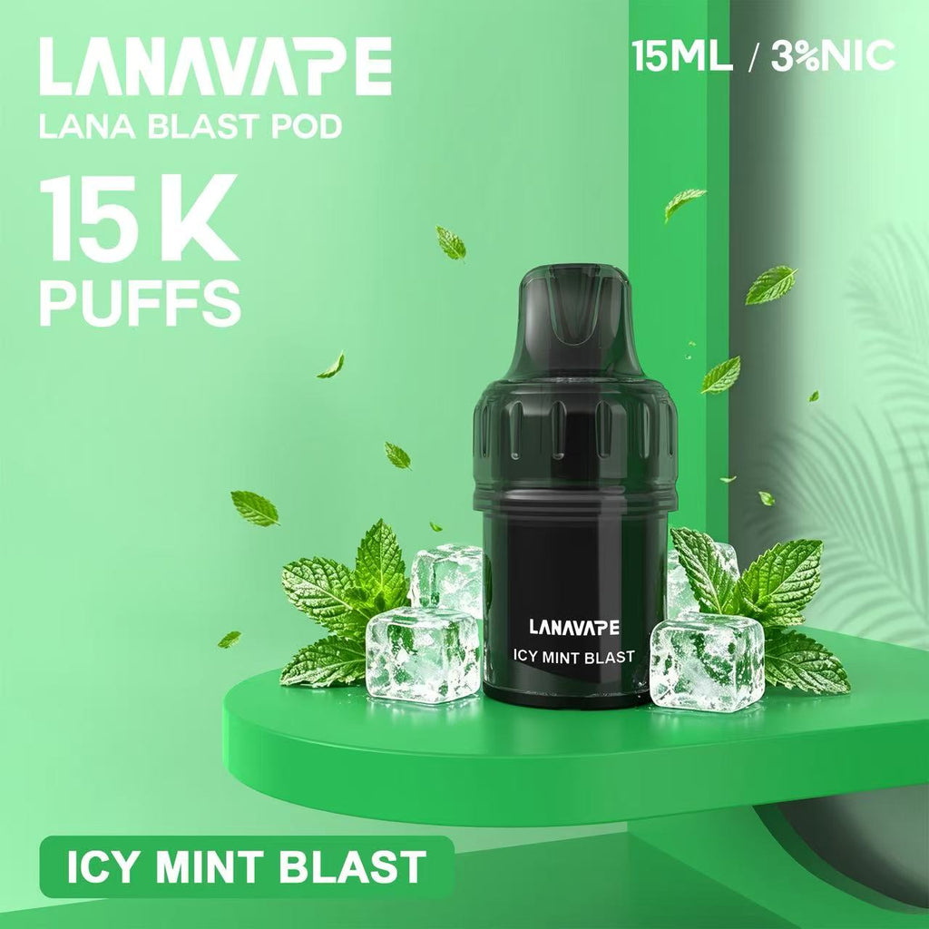 【買三贈主機】LANA換彈拋棄式 15000口 智能雙顯熒屏