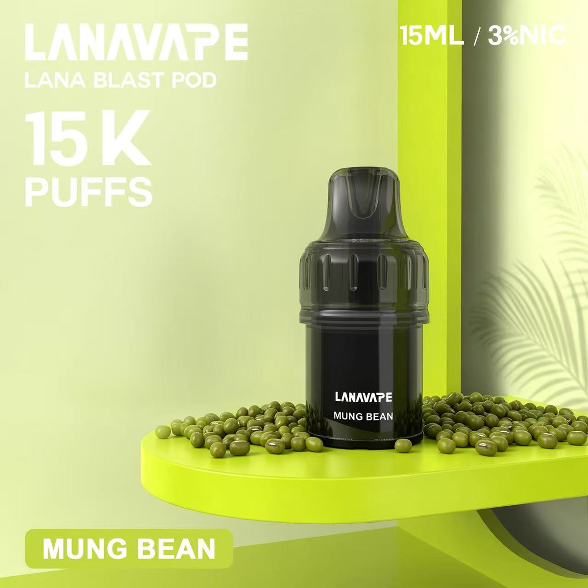 【買三贈主機】LANA換彈拋棄式 15000口 智能雙顯熒屏
