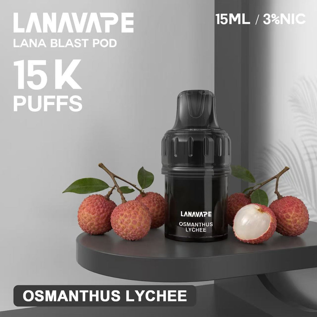 【買三贈主機】LANA換彈拋棄式 15000口 智能雙顯熒屏