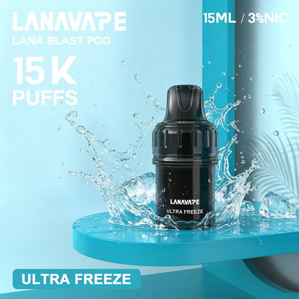 【買三贈主機】LANA換彈拋棄式 15000口 智能雙顯熒屏