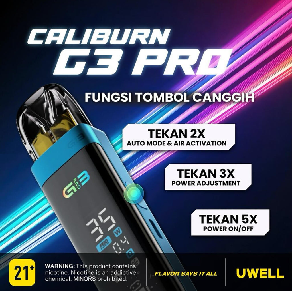 UWELL Caliburn G3 Pro 咖哩棒注油主機套裝
