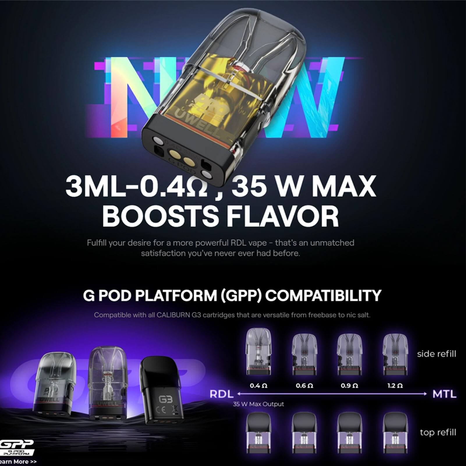 Uwell G3咖喱棒 注油主機套裝