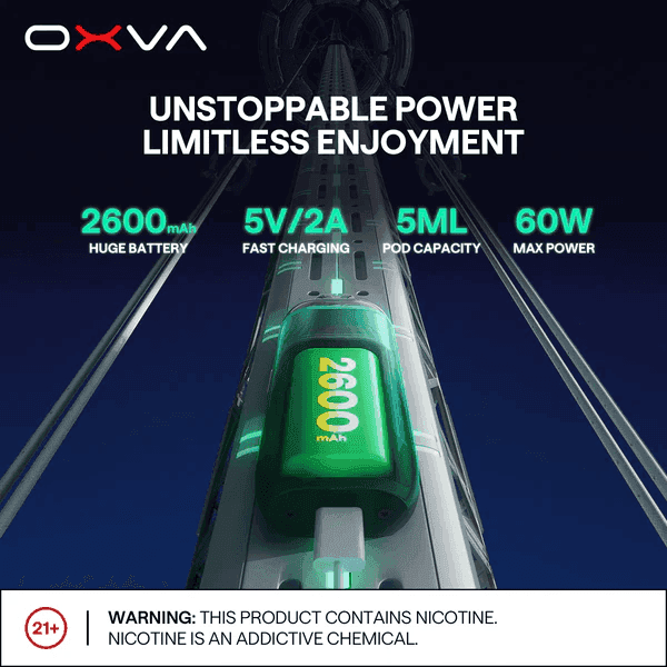 OXVA VPRIME 至尊注油主機 小蠻牛雙模調節設備