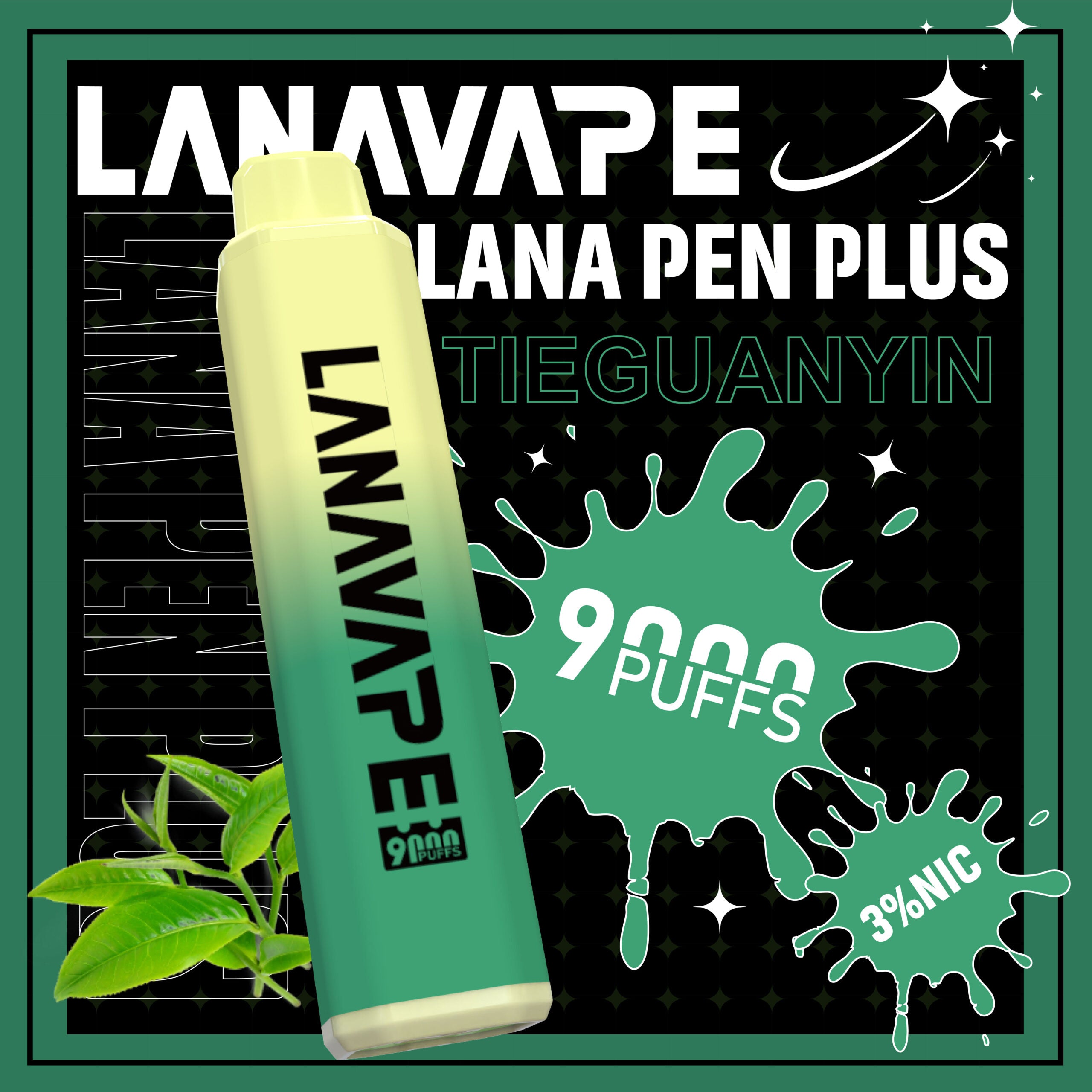 LANA拋棄式9000口 一次性電子煙 持久續航
