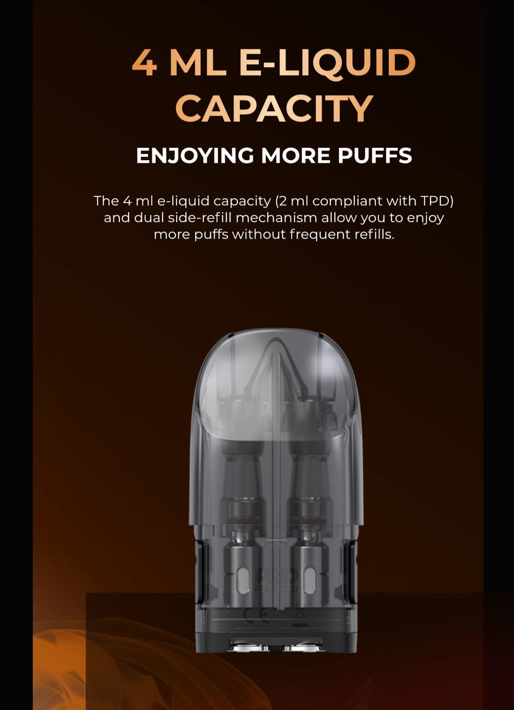 Uwell Caliburn Explorer Pod 探索者注油主機 成品芯 空倉