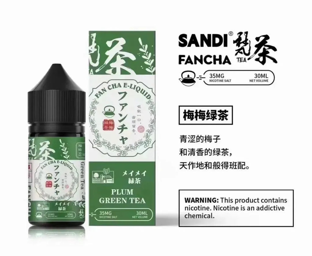 日本 SANDI FANCHA 梵茶煙油 30ML
